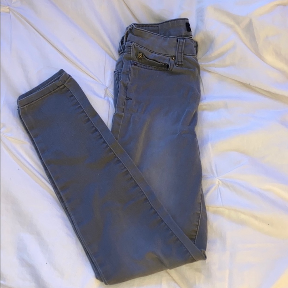 Aeropostale Gray High Rise Jegging